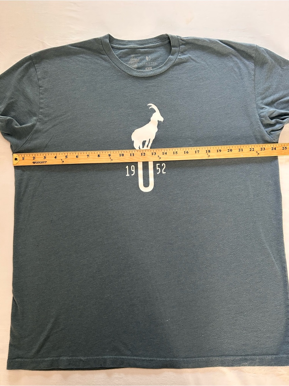 Linksoul XL Goat 1952 Graphic Tee Gray Golf Lifestyle T Shirt - Picture 6 of 8